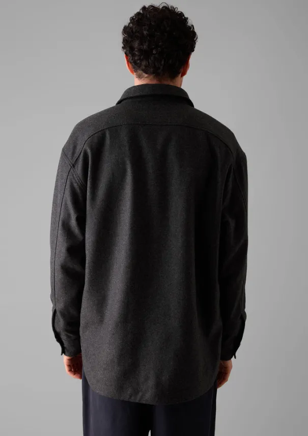 Wool Cashmere Overshirt Shirts