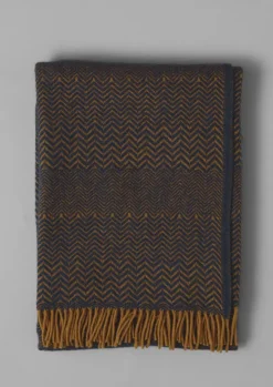 Sale Zig Zag Wool Blanket Textiles|Blankets & Throws